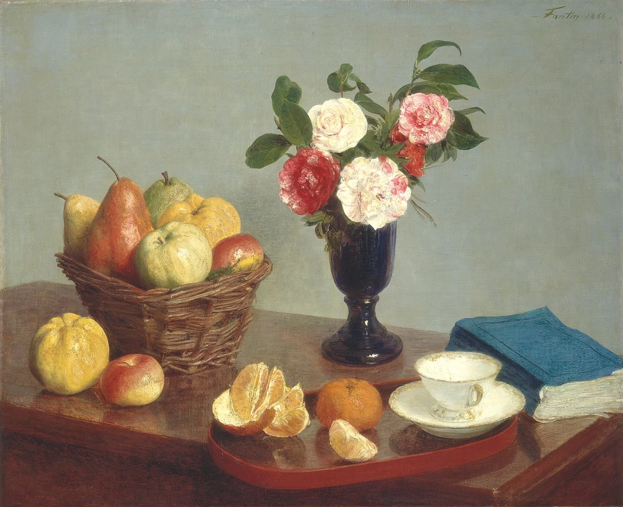 Henri Fantin - Latour, Natura morta, National Gallery of Art, Washington DC